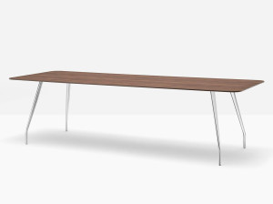 Прямоугольный алюминиевый стол