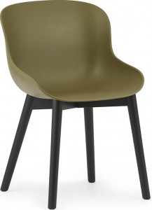 604470 Стул Black Oak / Olive Normann Copenhagen Hyg