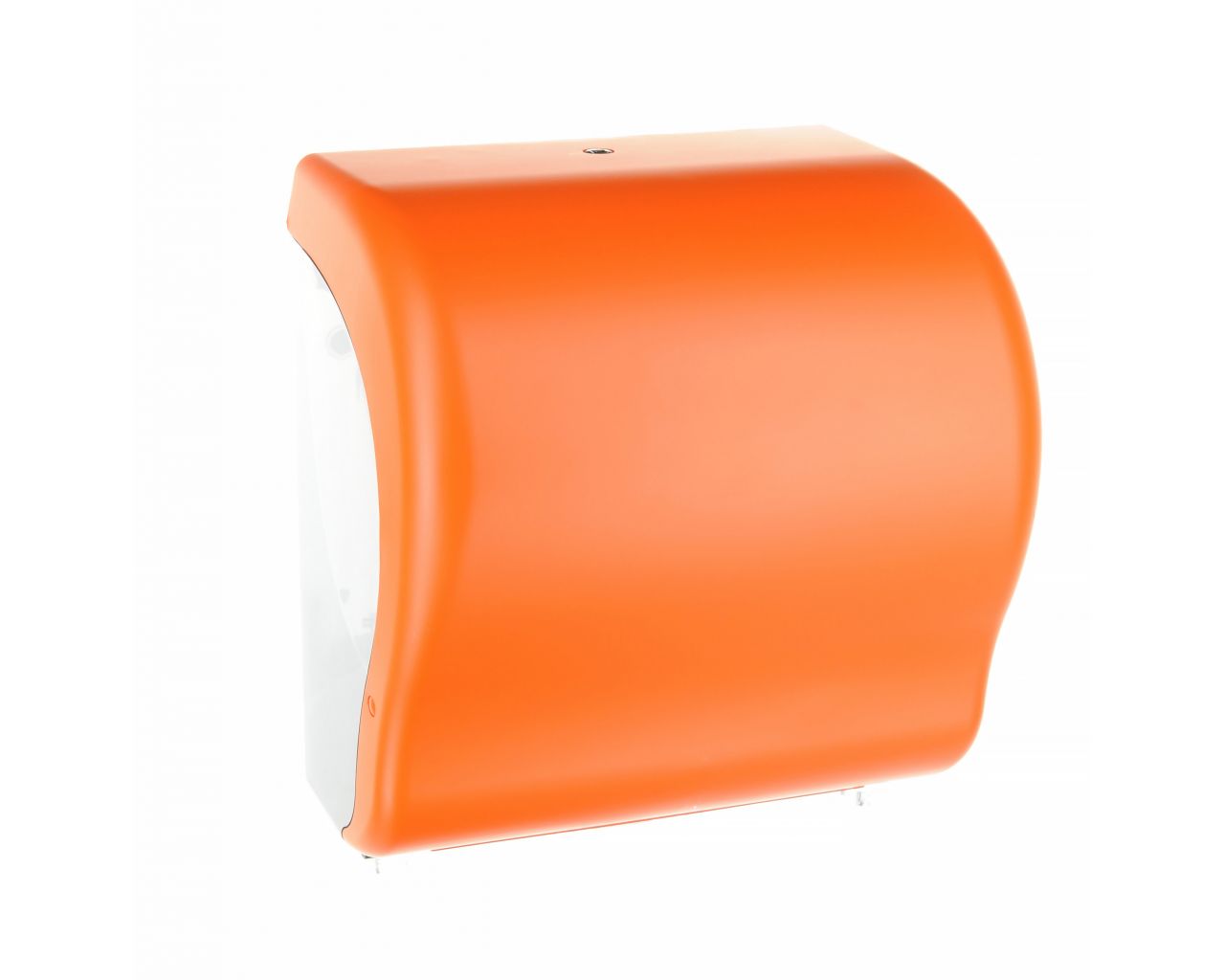 CUO301 Механический диспенсер для рулонных полотенец UNIQUE LUX CUT ORANGE LINE Merida 