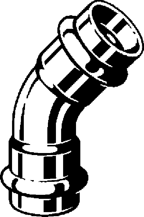 Viega Отвод 45° Prestabo 1126 (558291) 558 291 - Вид №1