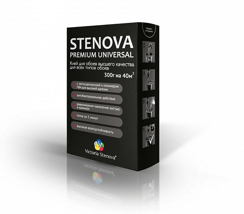 Victoria Stenova 88150/063801975 Клей обойный STENOVA Premium Universal  - Вид №7