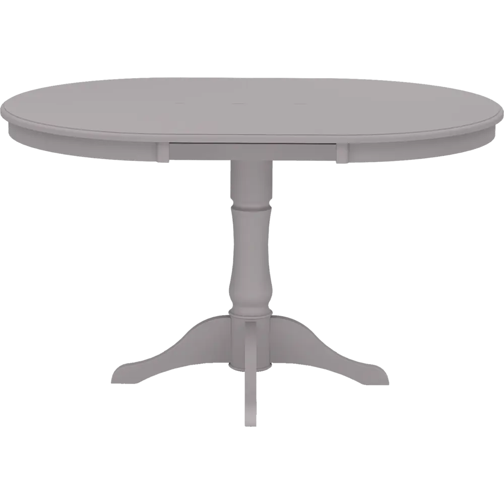 Стол кухонный Delinia Версаль раскладной 90-130x90 см круг МДФ цвет графит STLM-2045050 - Вид №3