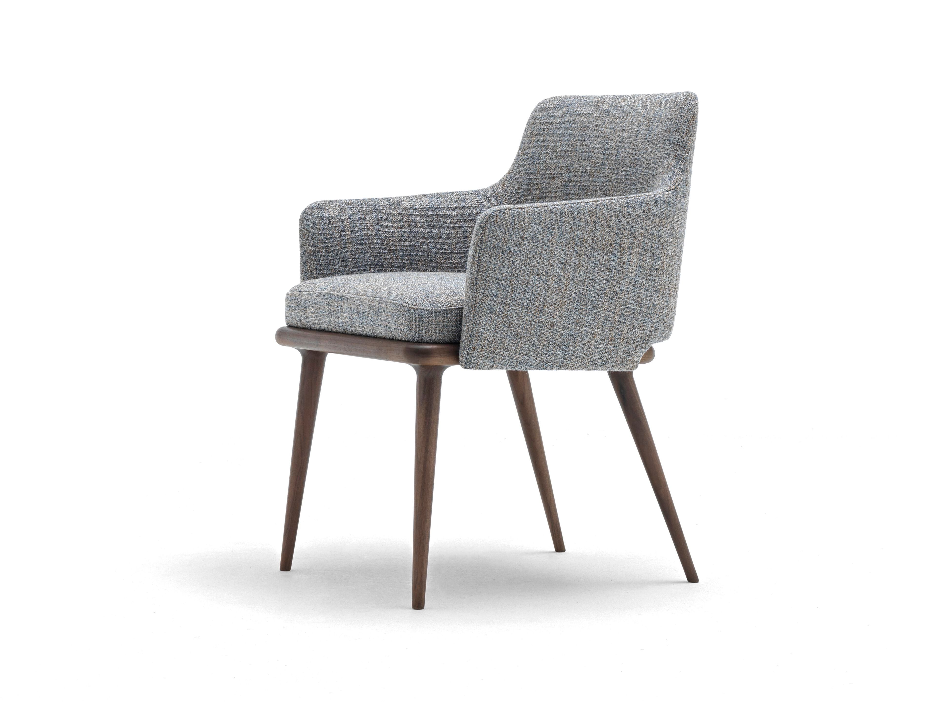 Мягкий тканевый стул с подлокотниками CEPPI Evergreen ARCH-00069086