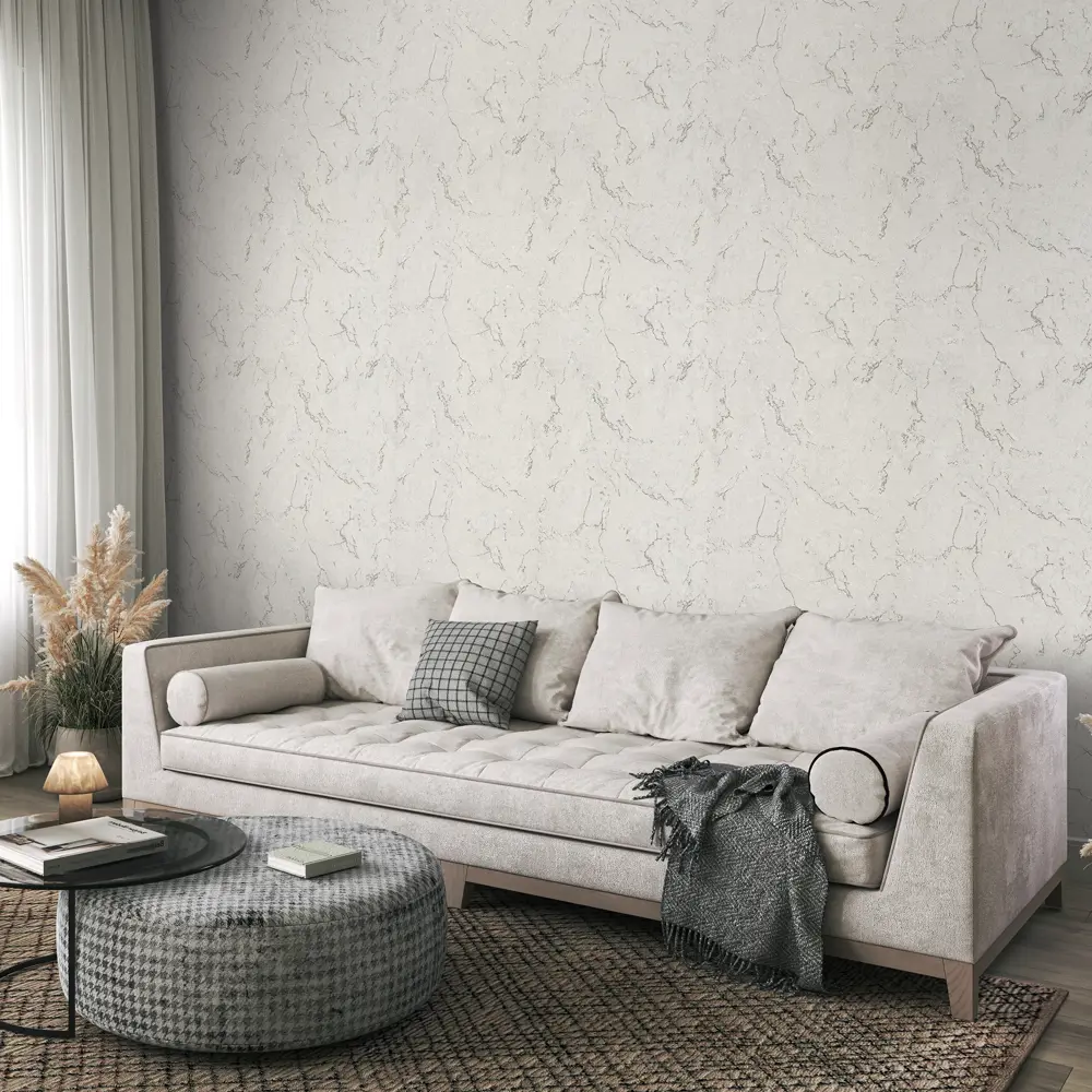 Обои флизелиновые Аспект Ру Анита бежевые 1.06 м 30264-22 STLM-2041014 - Вид №4