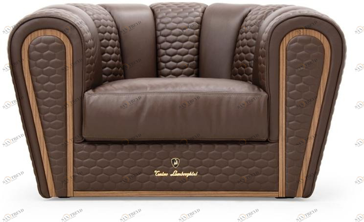 Tonino Lamborghini Casa Кожаное кресло Rita curve sun-id-1369730