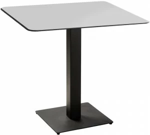 2666 Стол Квадро UltraThin 80*80 белый R-HOME