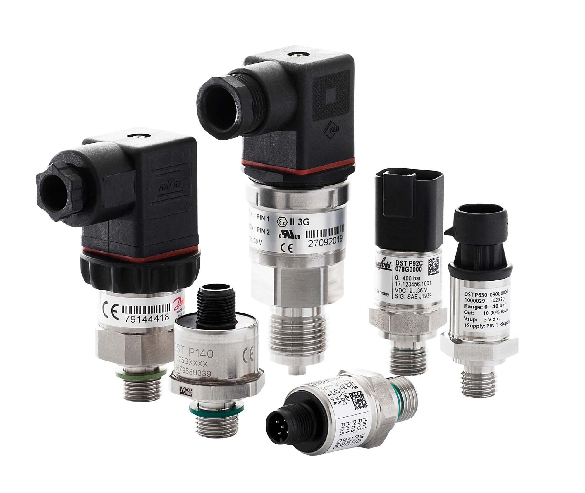 Danfoss MBS 3000 — преобразователи (датчики) давления для промышленных применений Преобразователь давления MBS 3000 060G1109  - Вид №53