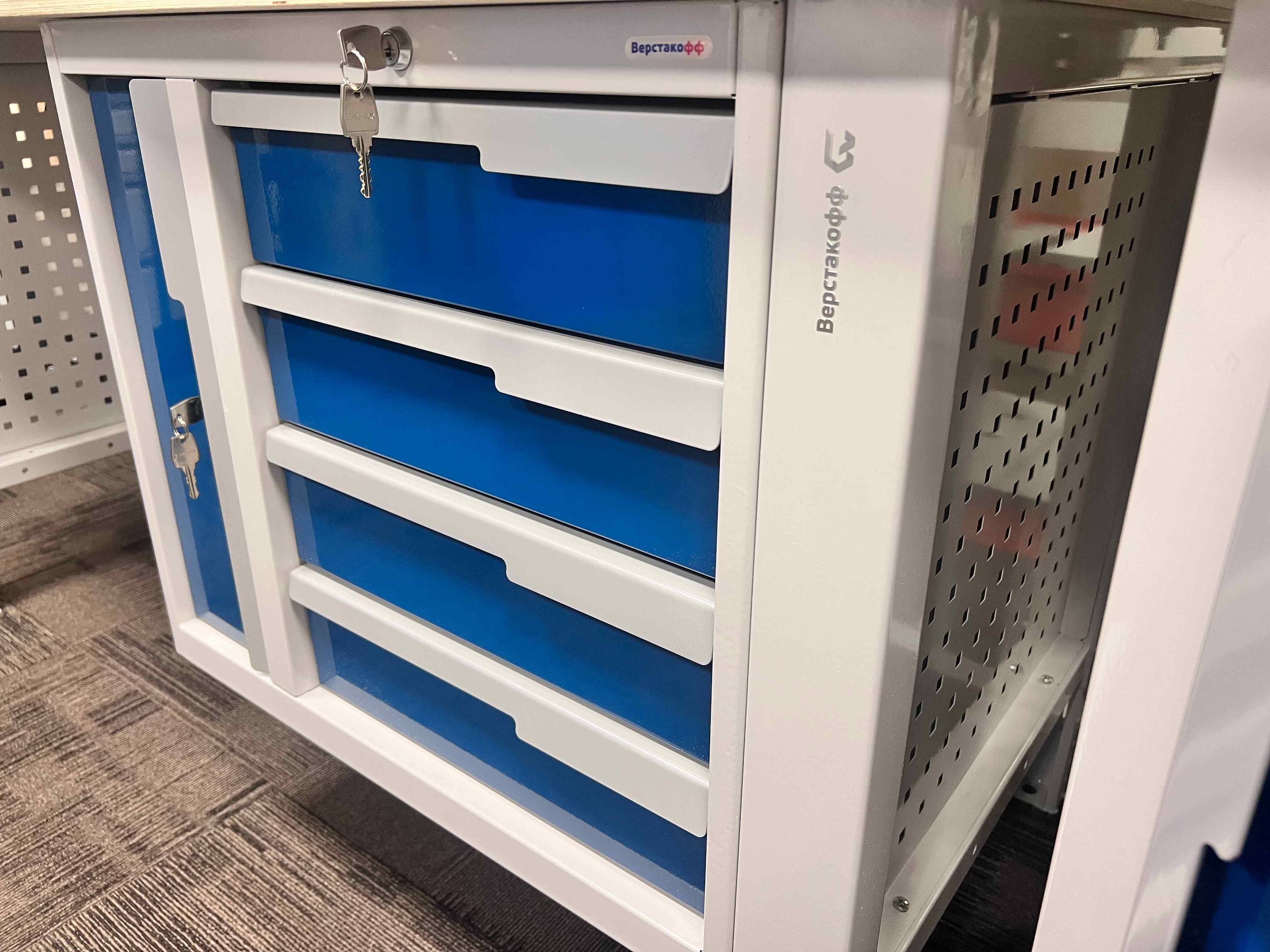 Верстак слесарный CTR 1202.S14.3-2 Верстакофф 124465 - Вид №6