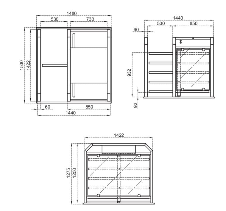 Турникет из нержавеющей стали CAME HT400 ARCH-00144561 - Вид №1