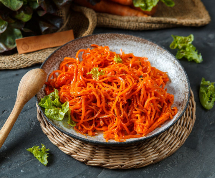 6076 Морковь по-корейски деликатной остроты Вкусляндия  - Вид №1