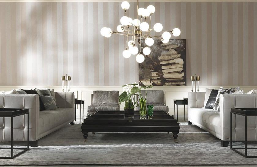 Gianfranco Ferré Home Кожаный диван Barney sun-id-1485201 - Вид №1