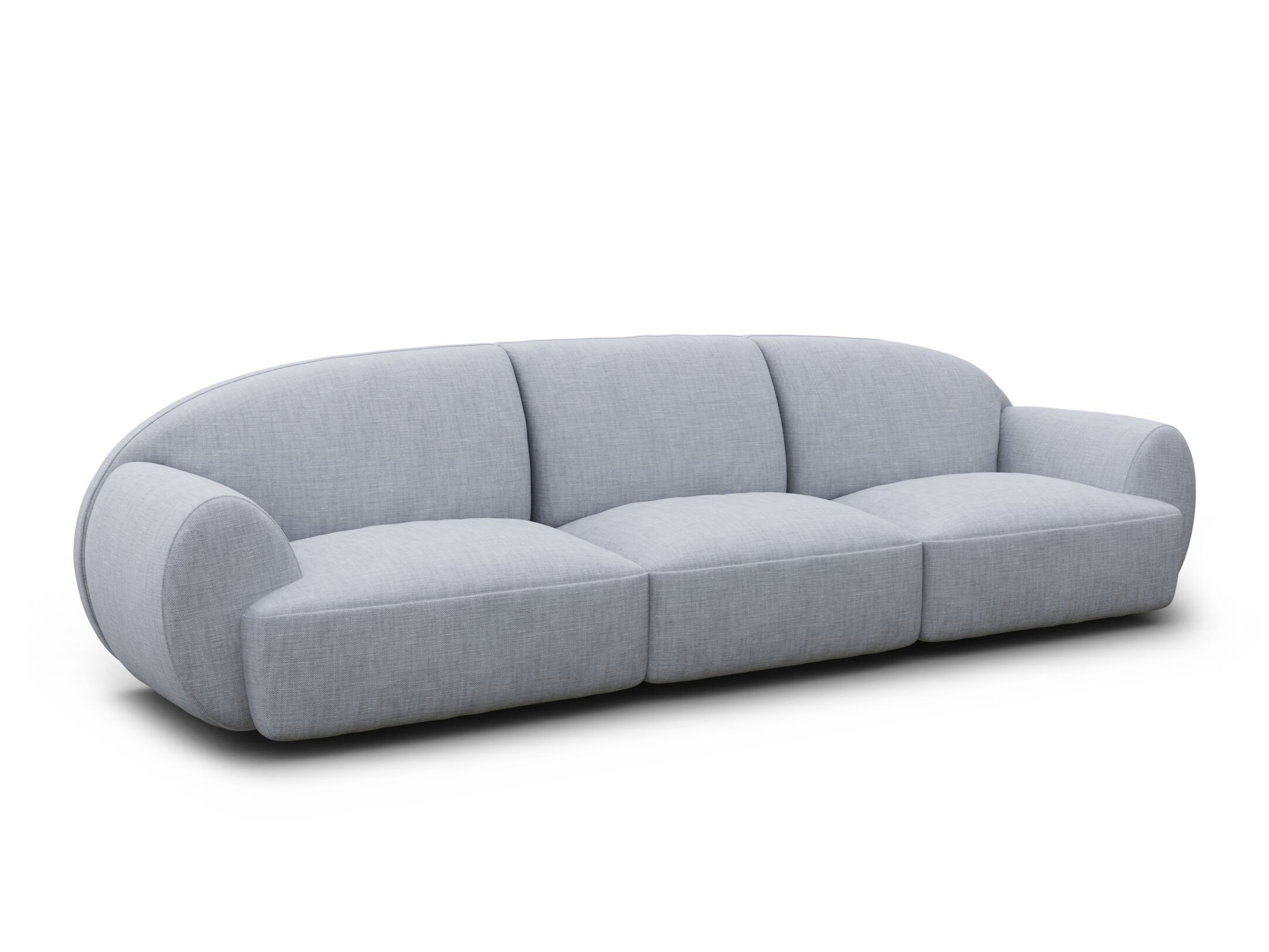 3-местный тканевый диван Natuzzi Italia память ARCH-00129365