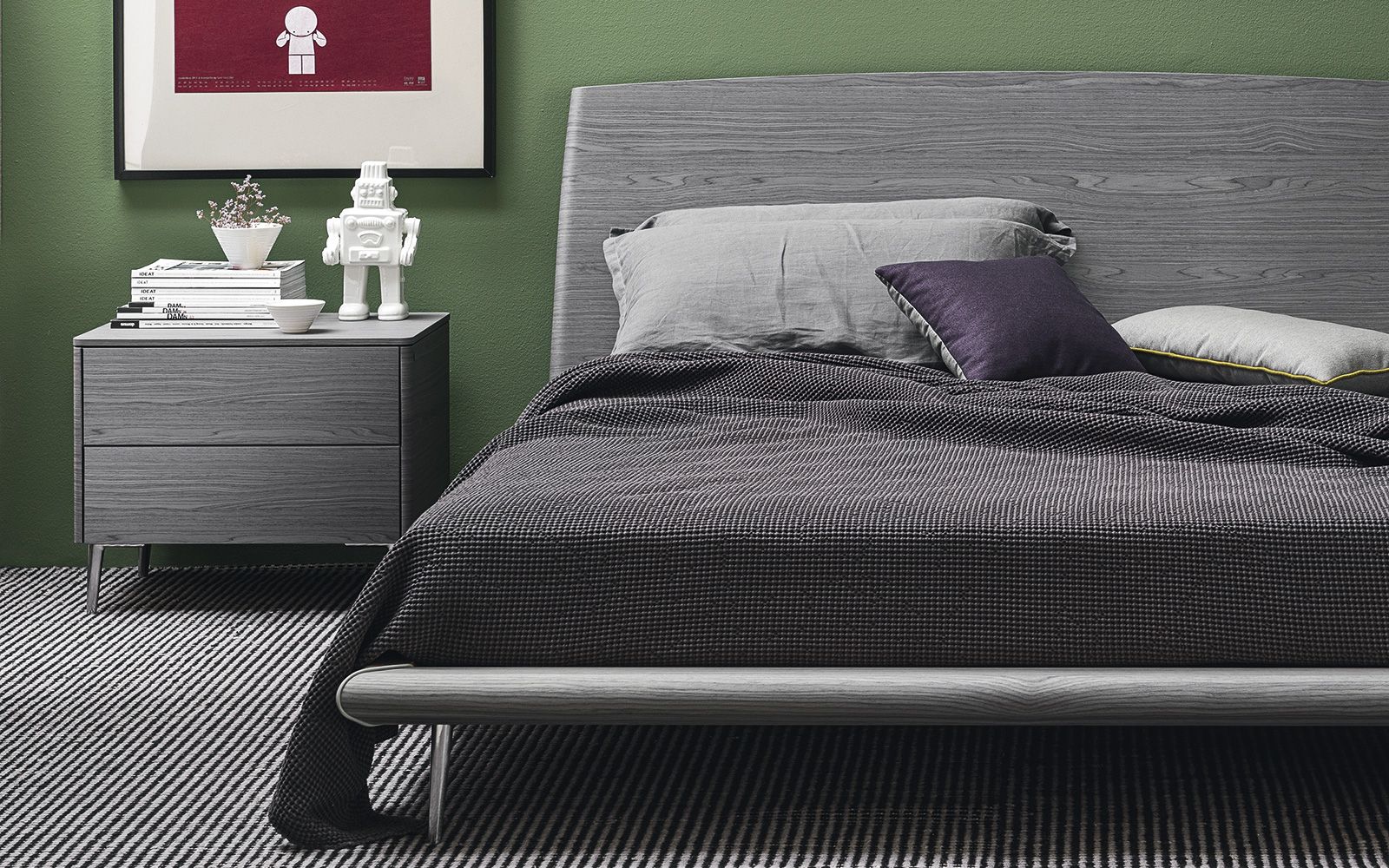 Прямоугольная тумбочка с ящиками Calligaris ARCH-00002016 - Вид №1