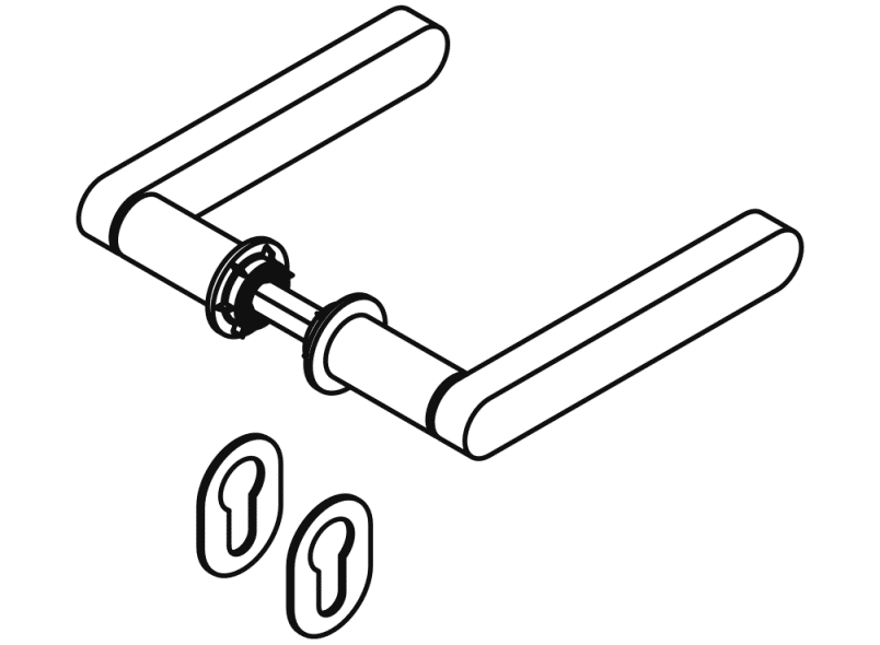 270XPM01.130 комнатный набор HEWI Beschläge für Innentüren  - Вид №2
