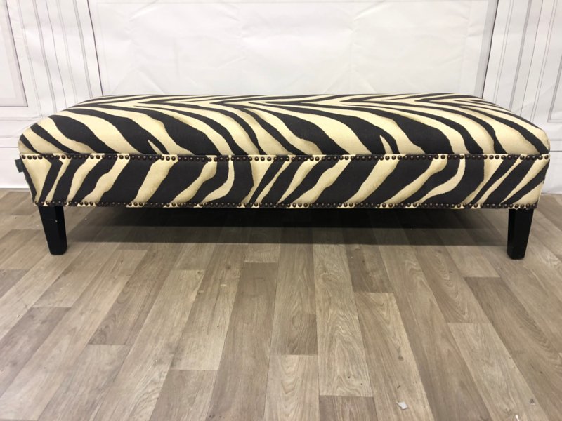 Банкетка Jenner черная EICHHOLTZ ДИЗАЙНЕРСКИЕ, EICHHOLTZ 060433 Черный;белый  - Вид №5