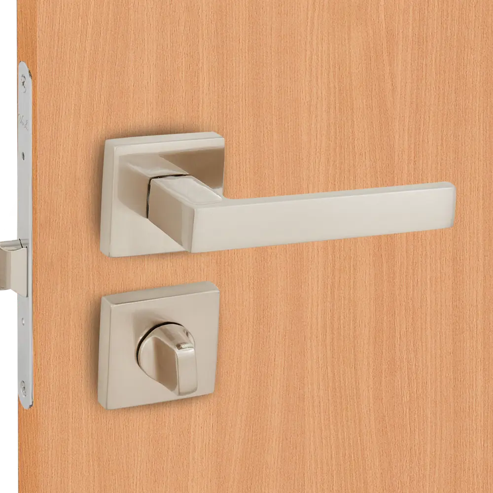 Santreyd Дверная ручка Lorena 88 SN с запиранием в глянцевом никеле 85219990 STLM-1493030 - Вид №8