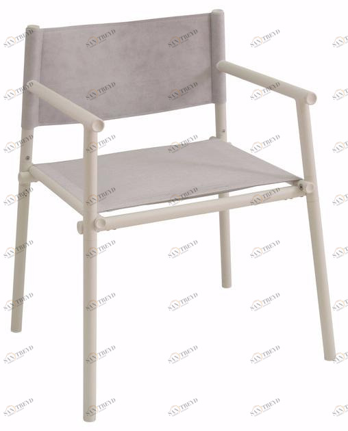 emu Садовый стул из алюминия с подлокотниками Terramare 728