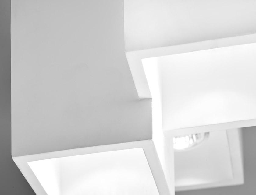 Tecnico Гипсовый потолочный светильник прямого света Heraea T193 - t194 - Вид №3