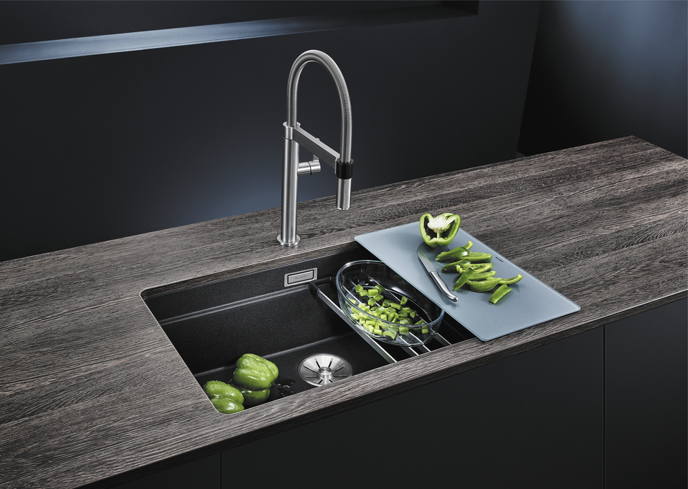 525172 Кухонная мойка Blanco Etagon 700-U Silgranit жасмин  Blanco Etagon Жасмин - Вид №4