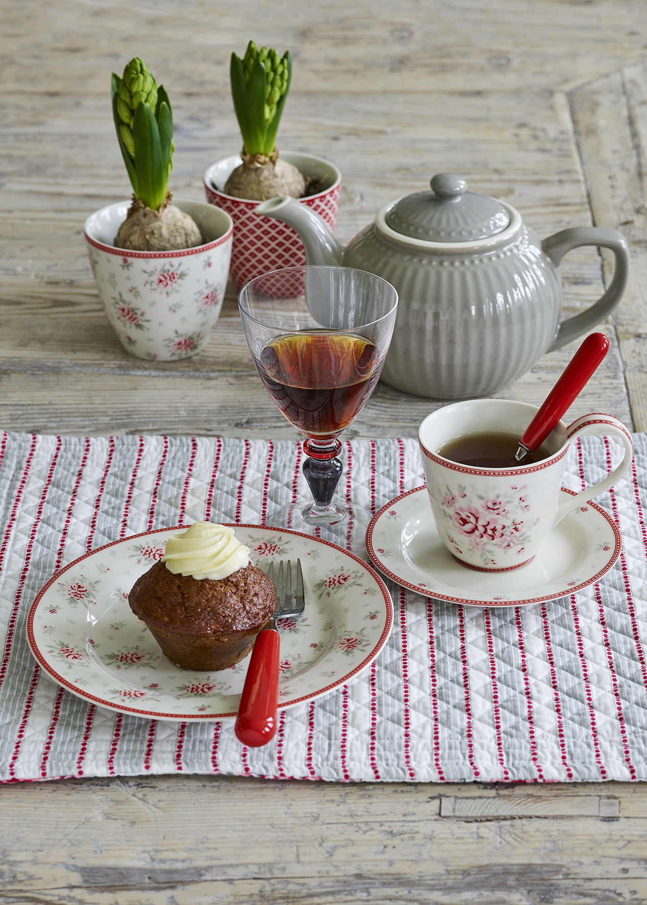 STWTEPAALI8804 Чайник заварной Фарфоровый Greengate Дания  - Вид №2