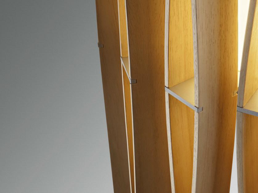 Fabbian Подвесной светильник из дерева Stick F23 a03 69 - Вид №5