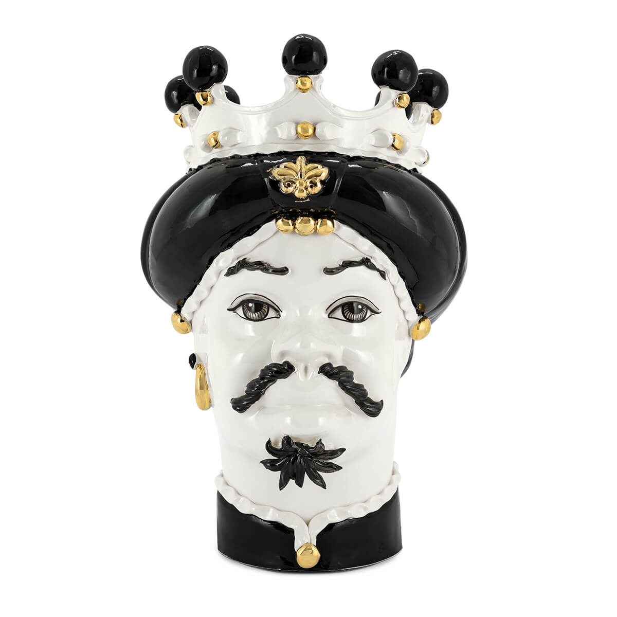 200843-25 ABHIKA ВАЗА MORO MAN MEDIUM NEW OCHER  - Вид №1