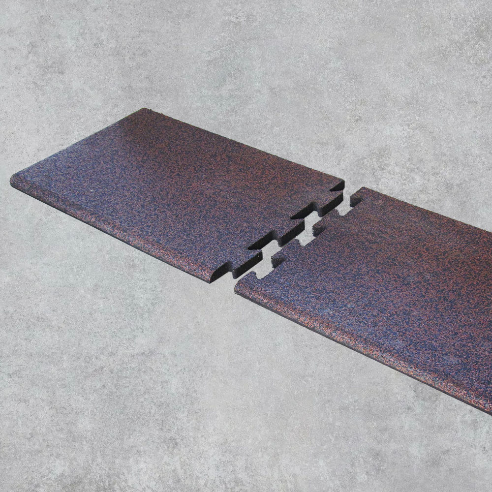 Накладки на ступеньки красные. Резиновое покрытие ЭКОПРОФИТ НСКр004 - Вид №1