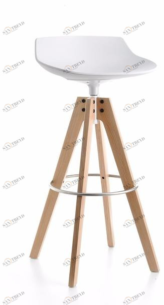 MDF Italia Табурет высокий поворотный на жердочке Flow sun-id-1352824