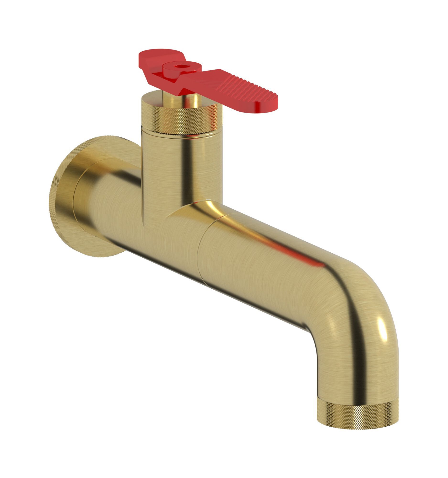 Однорычажный настенный смеситель для раковины с автоматическим сливом IB Bold ARCH-00068667 - Вид №8