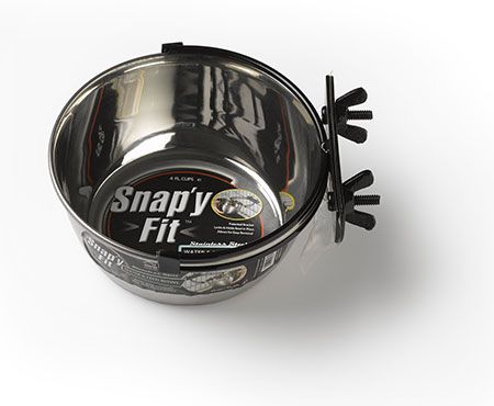 ПР0034104 Миска на клетку металлическая 1л MidWest 