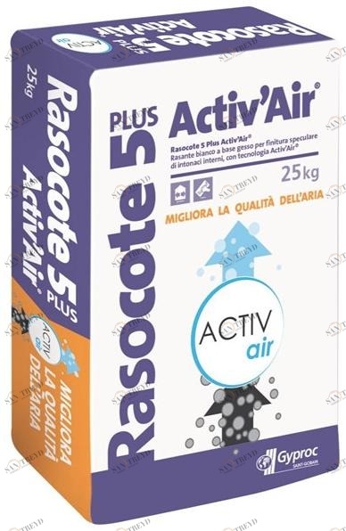 Saint-Gobain Gyproc Белая штукатурка на основе извести и гипса Habito activ’air® sun-id-1421222