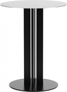604170 Café Table H75 Ø60 см Нержавеющая сталь Normann Copenhagen Scala