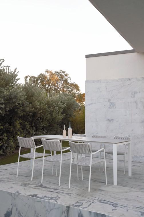 MNST30 Стул лава веревка 11мм антрацит Manutti Echo - Вид №13