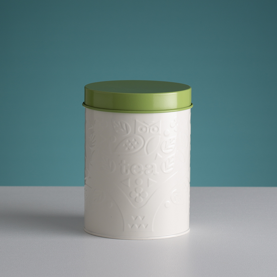 2002.218 Банка для чая in the forest, 1,3 л, бело-зеленая Mason Cash  - Вид №2