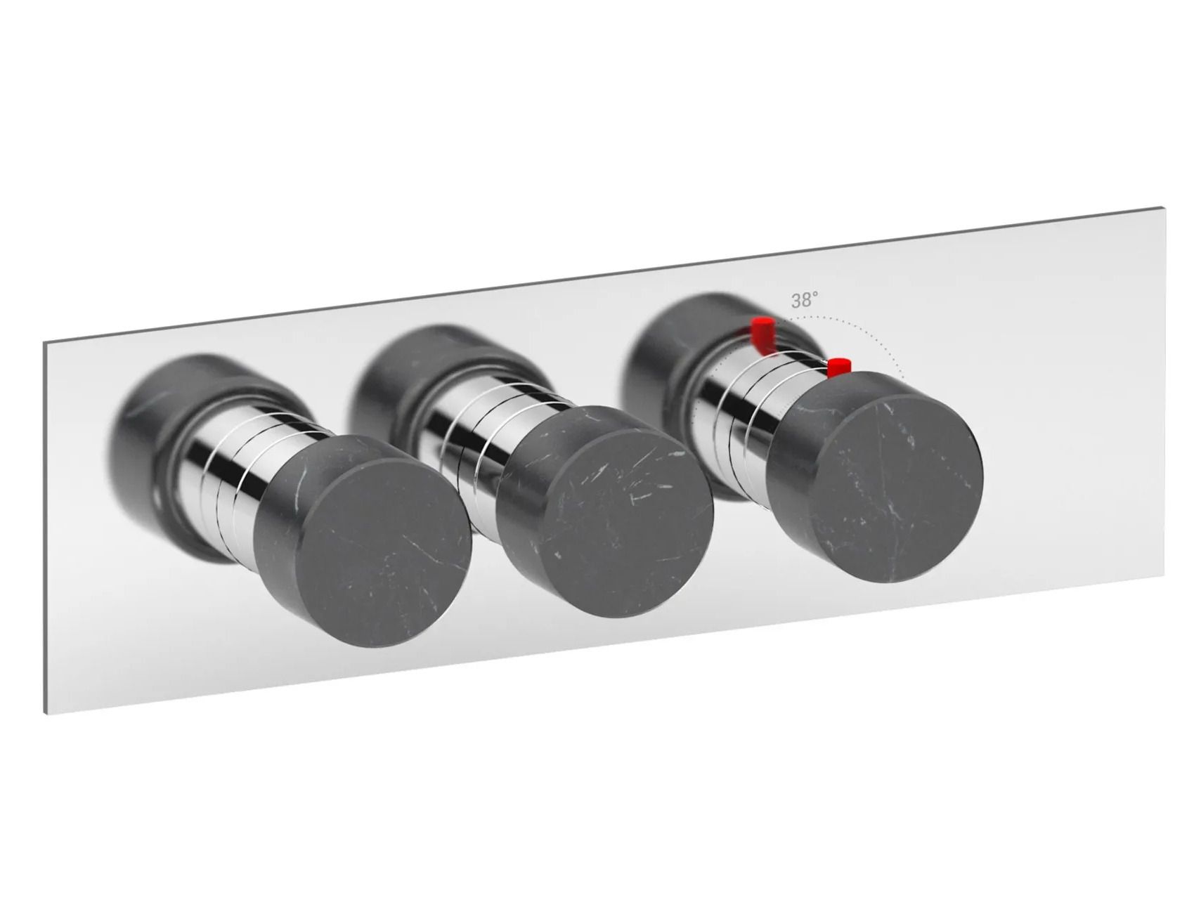 Термостатический смеситель для душа с 3 отверстиями IB Aqua ARCH-00075645