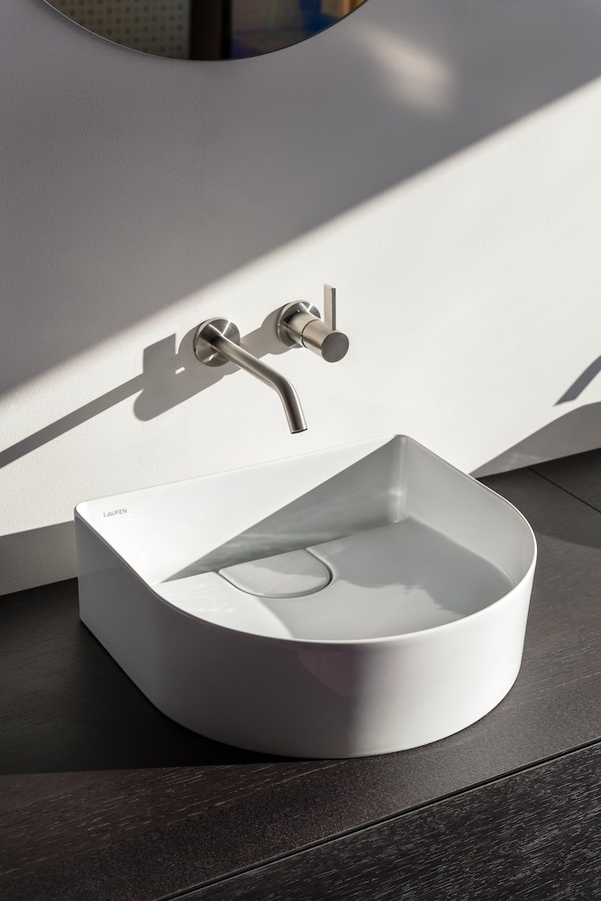 H3113360041201 Смеситель для раковины, настенный, для установки с Simibox 2-Point, фиксированный излив 175 мм LAUFEN PRO - Вид №23