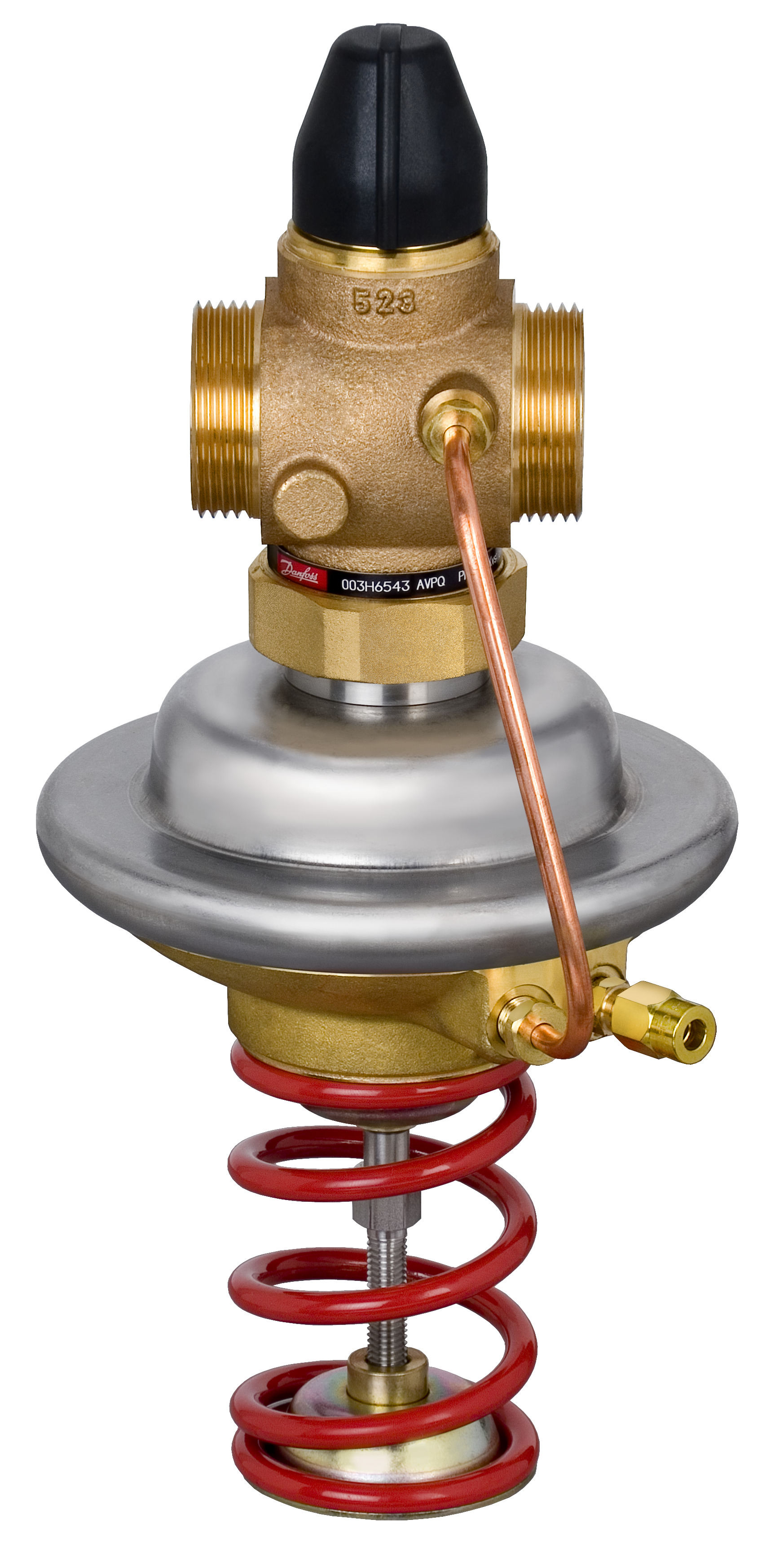 Danfoss Регулятор перепада давления AVPQ для монтажа на обратном трубопроводе РПД AVPQ PN25 40/200,3-2,0/0,2/фл/обр. 003H6567  - Вид №16