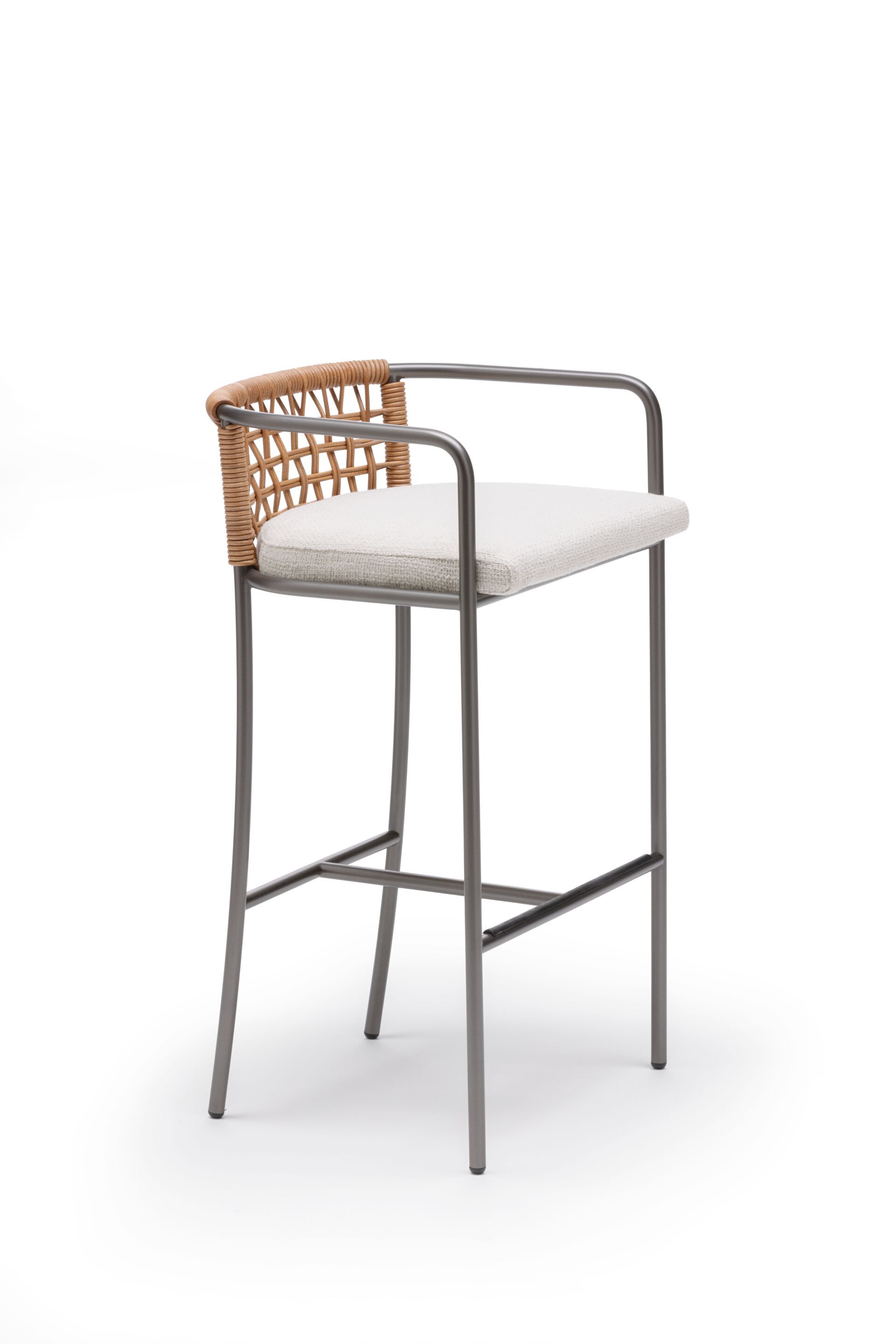 Стальной высокий стул Living Divani кафе ARCH-00135981 - Вид №1