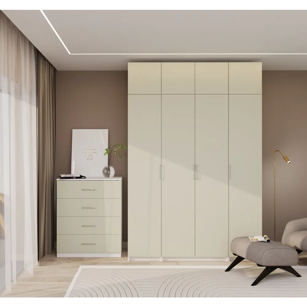 Дверь Лион Дигора 39.6x38x1.6 см ЛДСП цвет зеленый 89459284 STLM-2187804 Santreyd - Вид №6