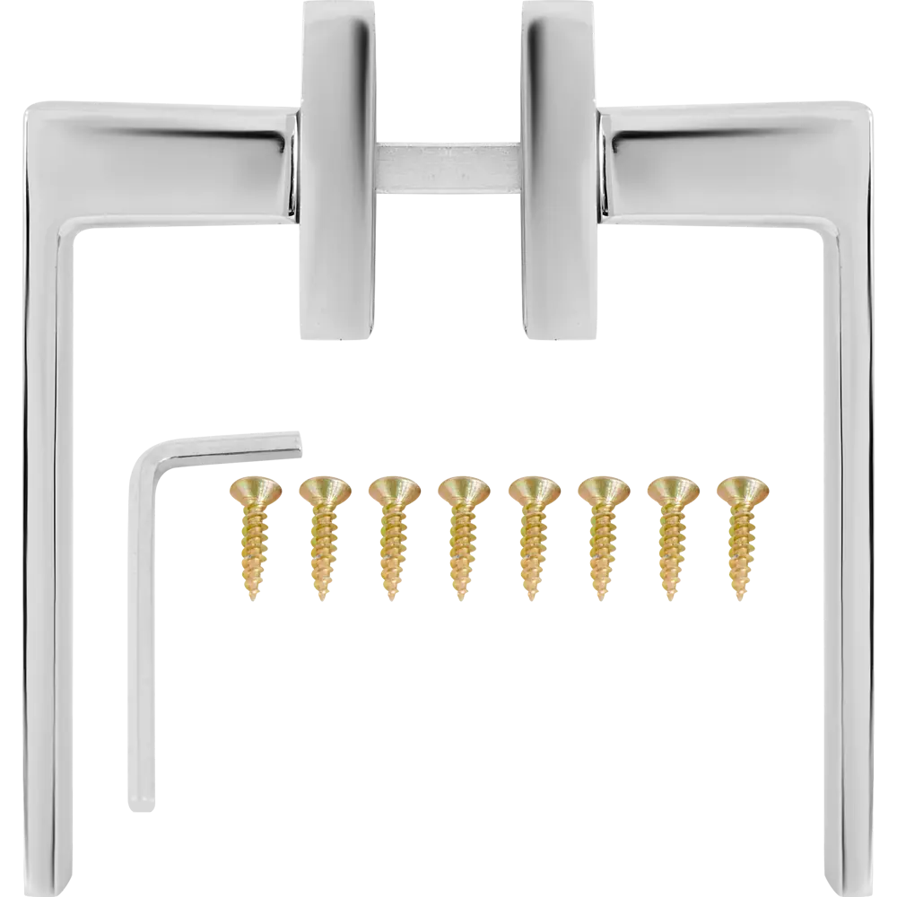 Santreyd Дверные ручки 158H в стиле хром для межкомнатных дверей 85221078 STLM-1391664 - Вид №1