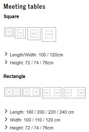 BENE Прямоугольный стол для совещаний P2 sun-id-1389274 - Вид №8