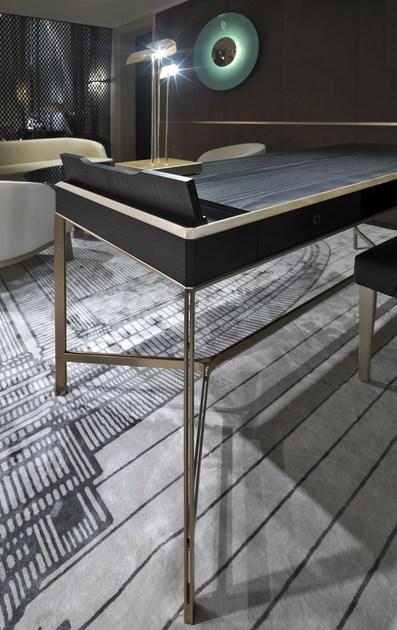 Paolo Castelli Прямоугольный стол из металла и дерева с ящиками sun-id-1444441 - Вид №3