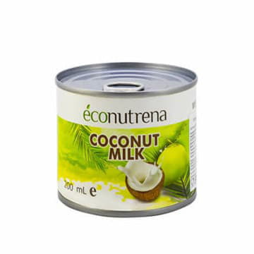 Кокосовое молоко Econutrena Organic 200 мл Santreyd 28130