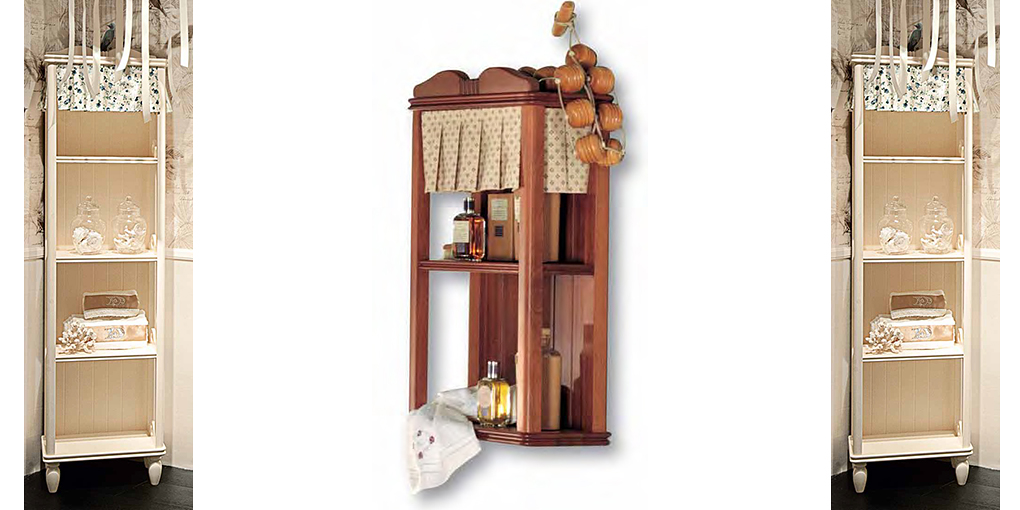 Комплект мебели для ванной комнаты Comp.n.6 Eurodesign Green & Roses Green Roses COMPN6 - Вид №1