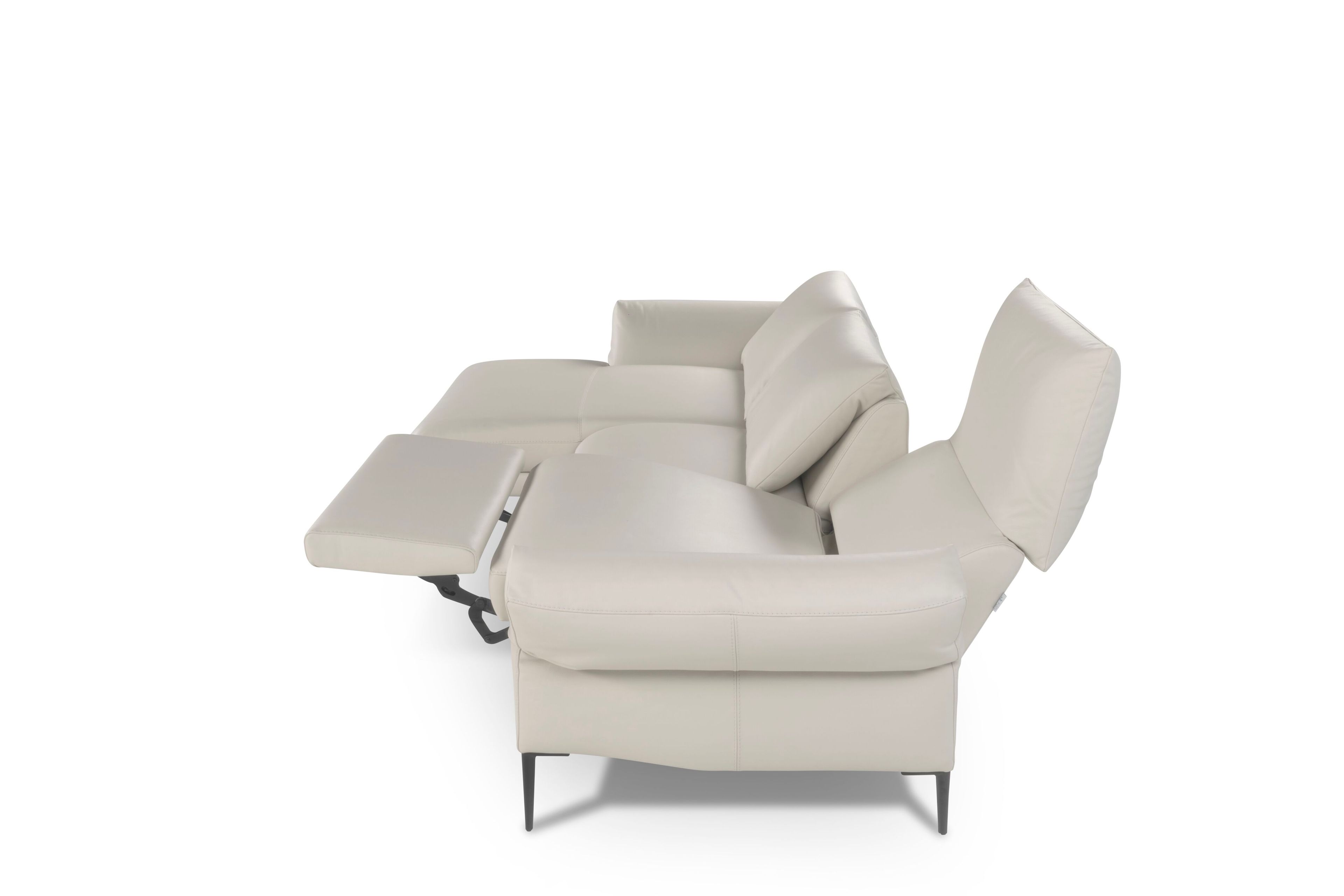 Кожаный диван с электрическим движением и шезлонгом Calia Italia премиум ARCH-00025251 - Вид №1