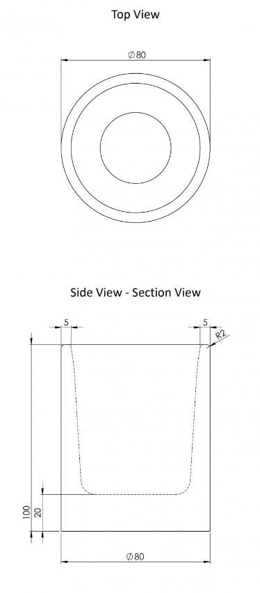 Держатель зубной щетки из каррарского мрамора LUSSO Consero ARCH-00035499 - Вид №4