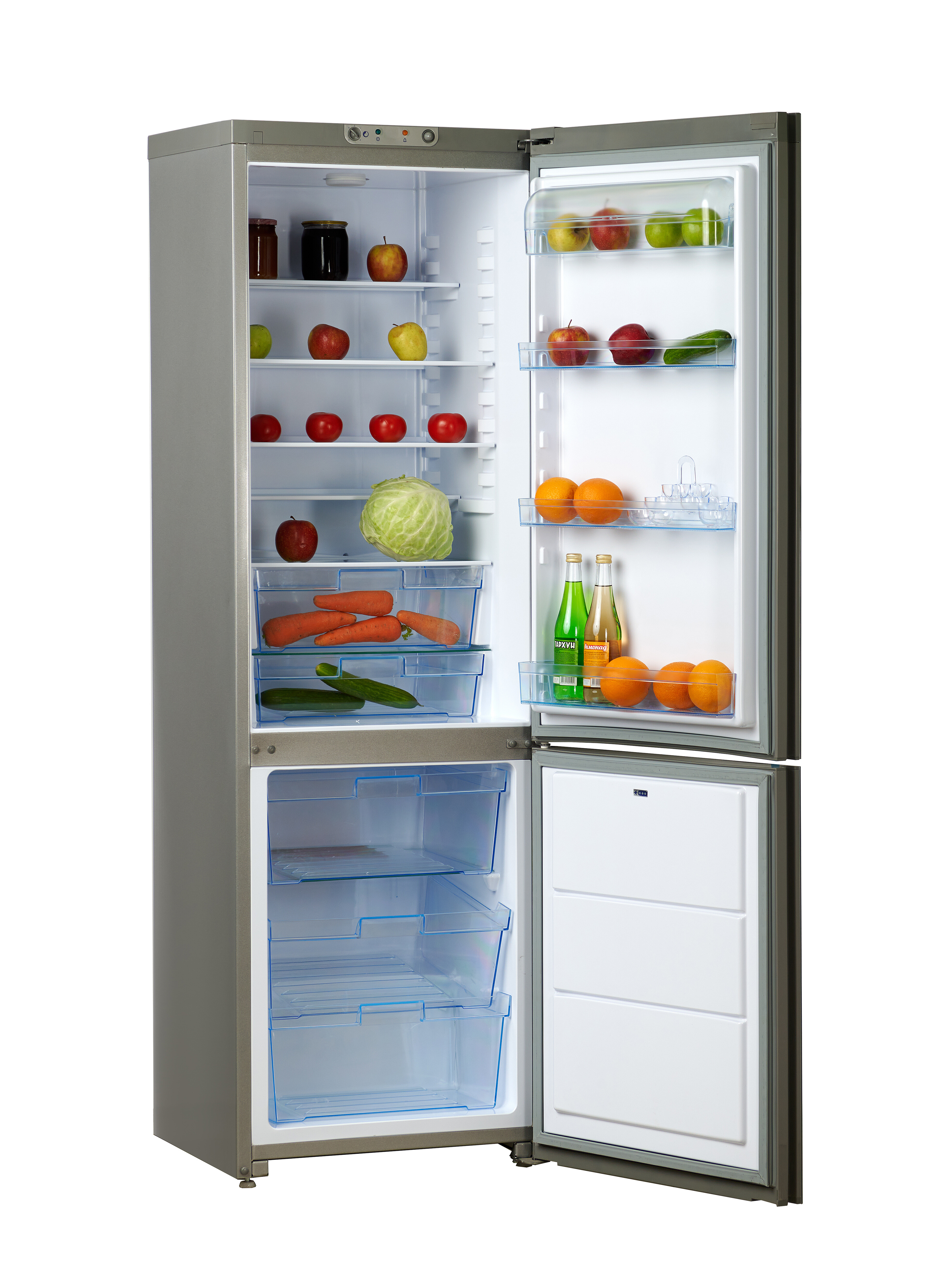 9280741 Холодильник с морозильником   ОРСК-175 MI glass серый STDN-0044543 - Вид №5