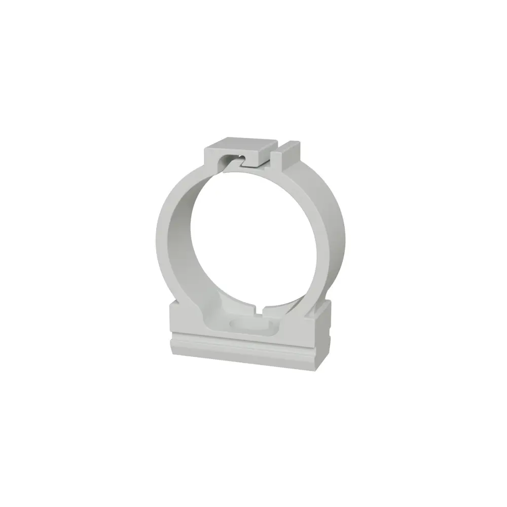 Держатель для труб LEXMAN с защелкой 20 мм серый (10 шт) 88460843 STLM-1104132 - Вид №1