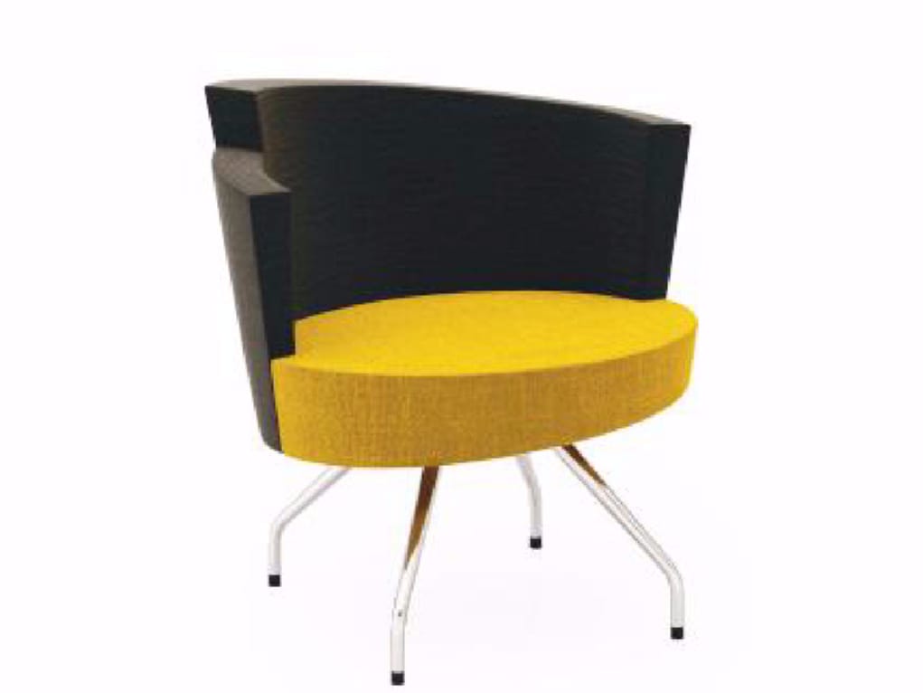 Тканевое кресло с подлокотниками TALIN Elipse ARCH-00078295 - Вид №1