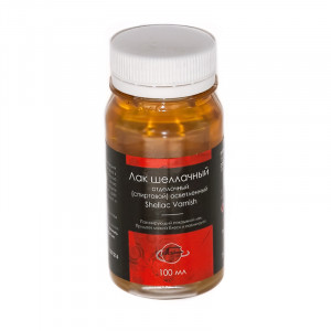 1201216 Лак шеллачный осветленный 100 мл осветленный спиртовой ТАИР